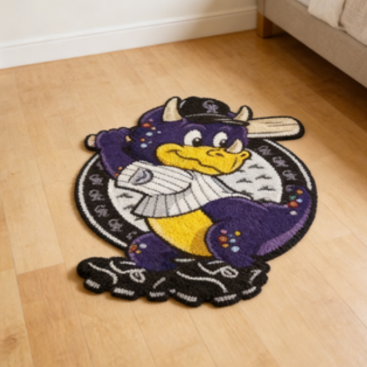Colorado Rockies Mascot Rug