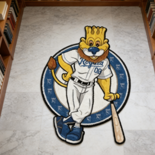 Kansas City Royals Mascot Rug