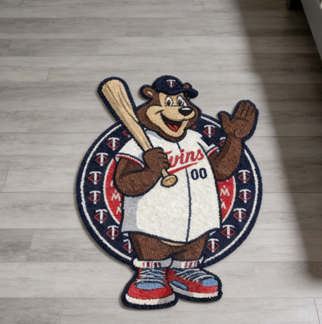 Minnesota Twins Mascot Rug