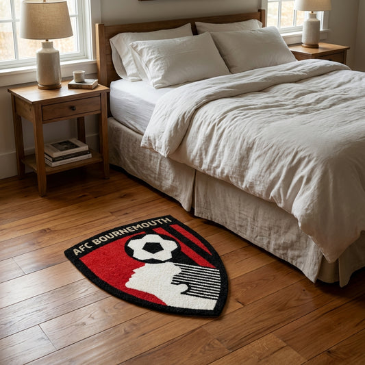 AFC Bournemouth FC Logo Rug