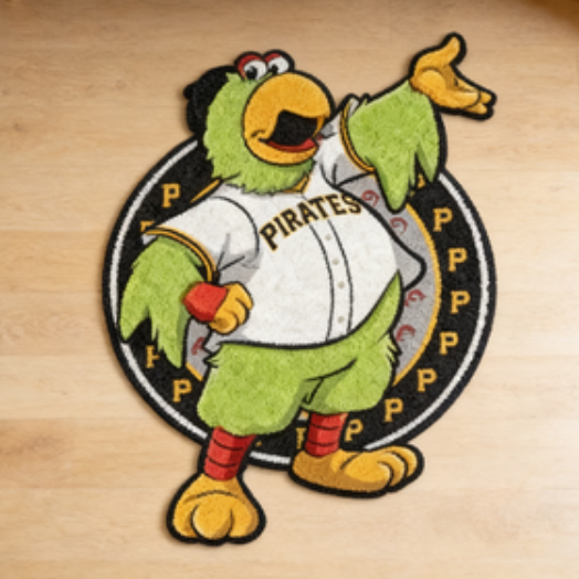 Pittsburgh Pirates Mascot Rug