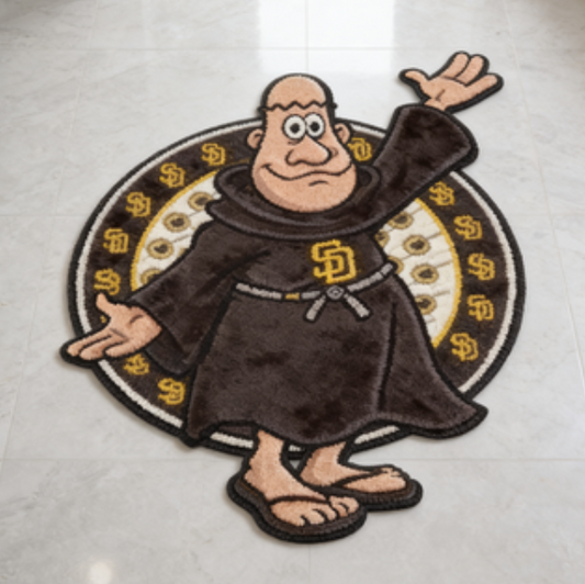 San Diego Padres Mascot Rug