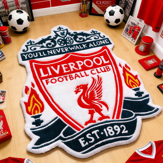 Liverpool FC® Liver Bird Logo Rug