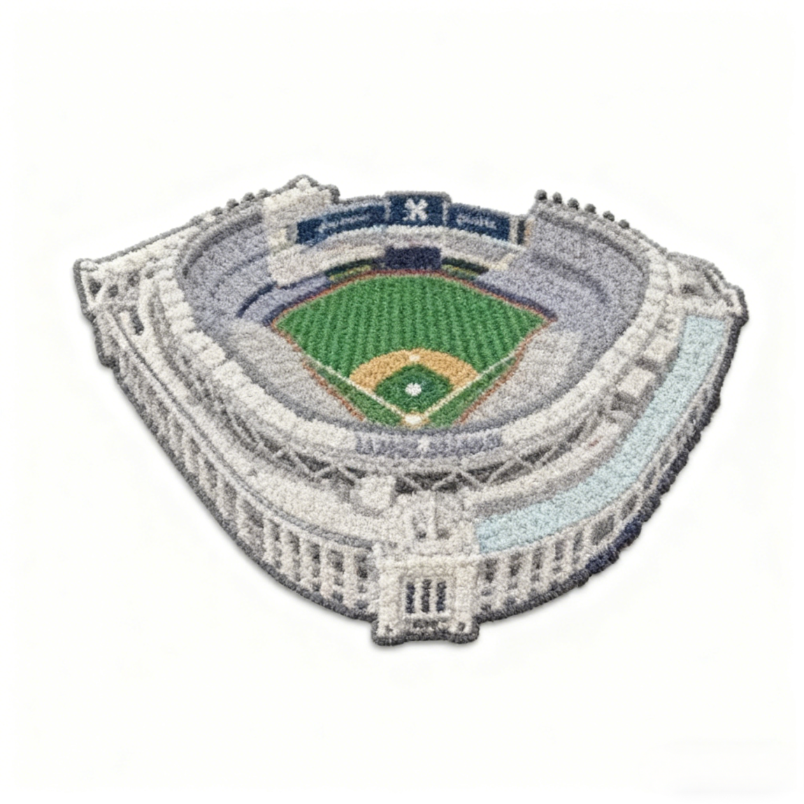 New York Yankeesmm Yankee Stadium Rug 1
