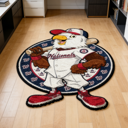 Washington Nationals Mascot Rug