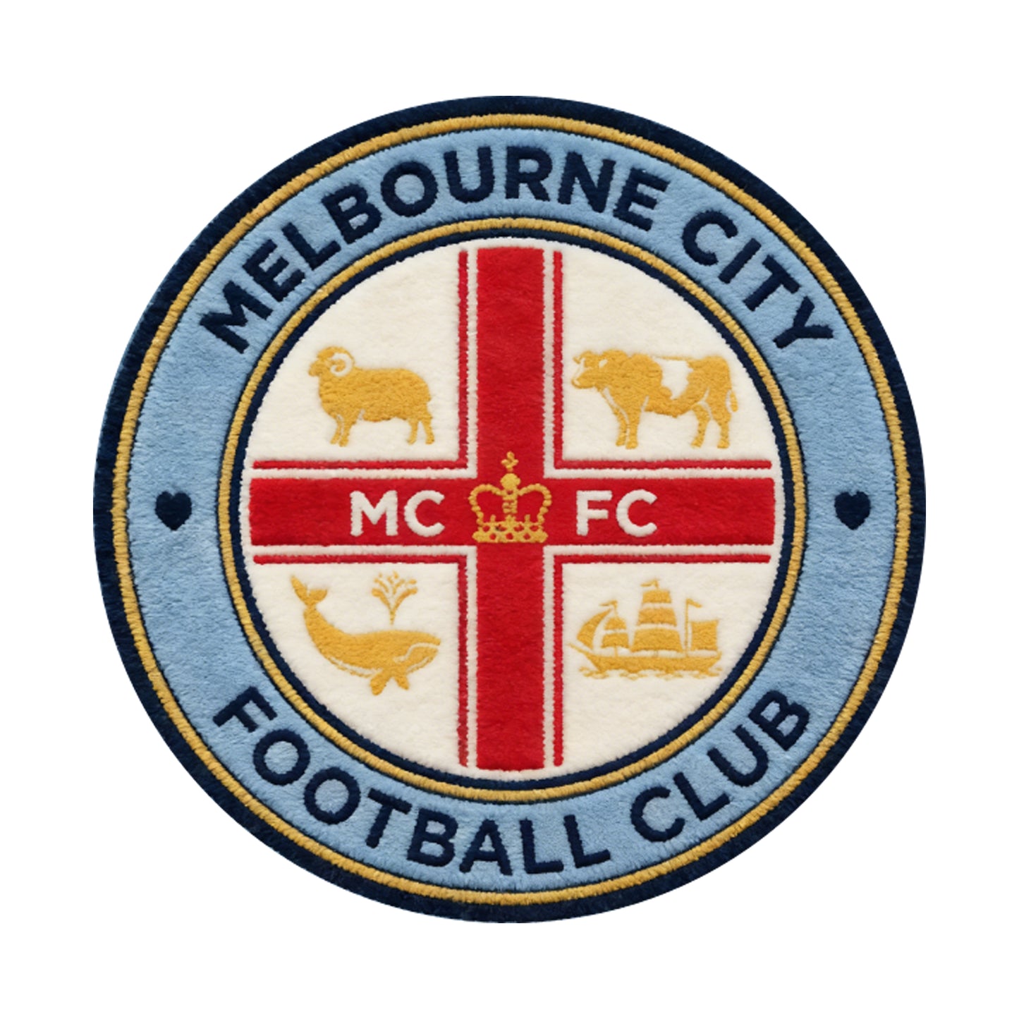 Melbourne City FC Logo Rug
