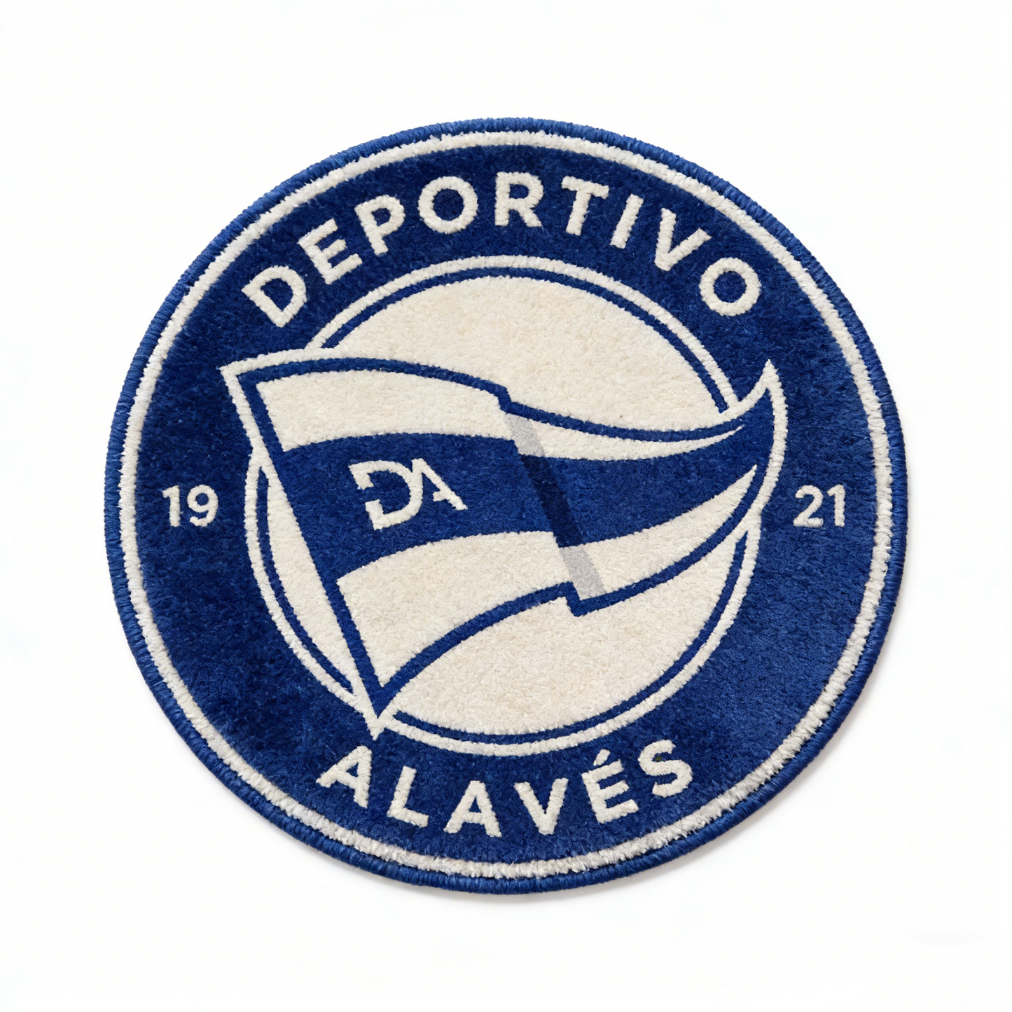 Alaves Athletic Club Logo Rug