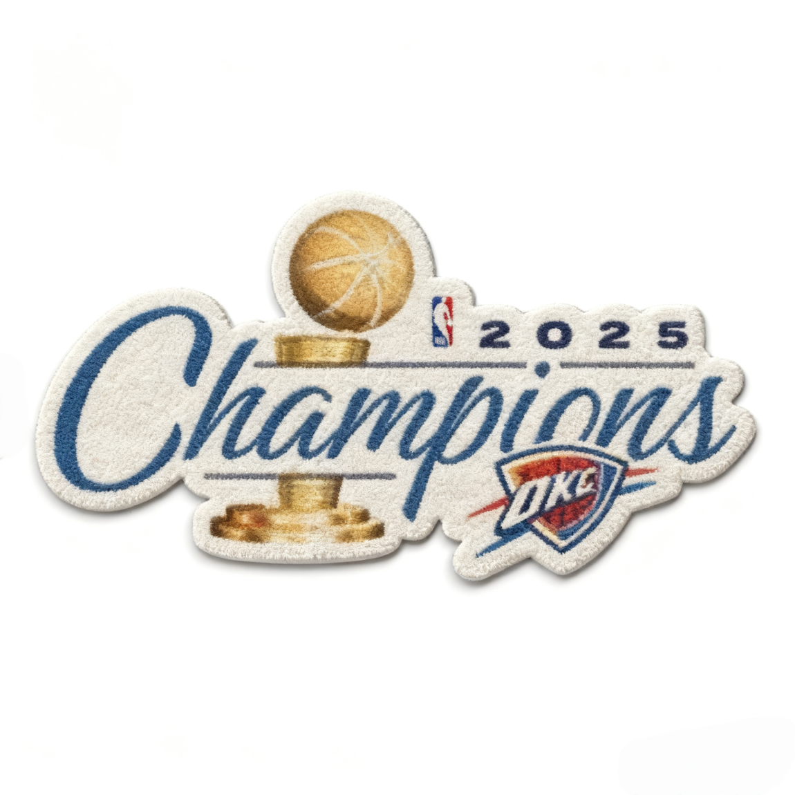 Oklahoma city Thunder™ 2025NBA Champions Rug