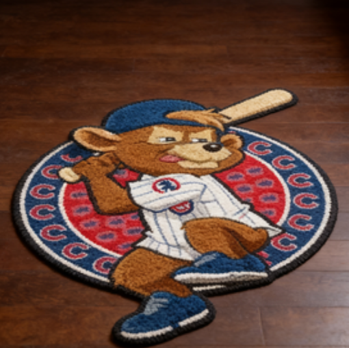 Chicago cubs Mascot Rug