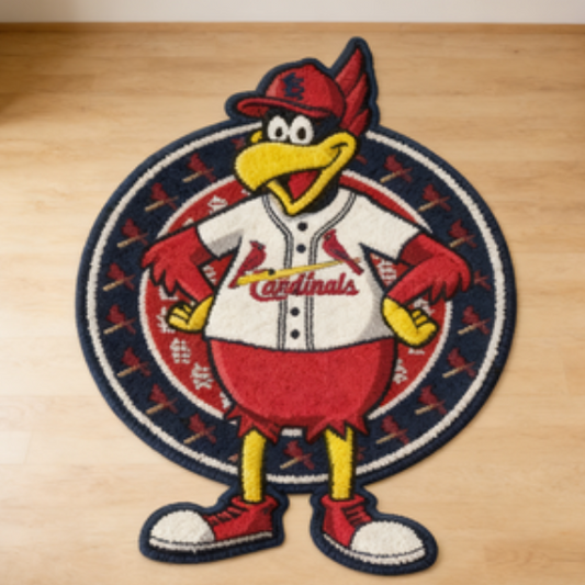 St. Louis Cardinals Mascot Rug