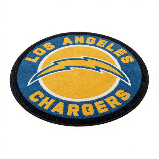 Los Angeles Chargers Logo Rug