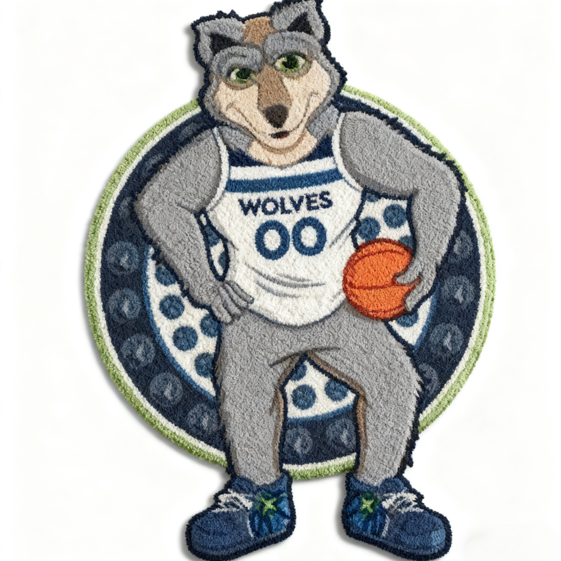 Minnesota Timberwolves™ Mascot Rug