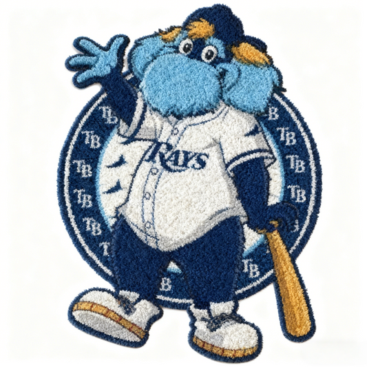 Tampa Bay Rays Mascot Rug