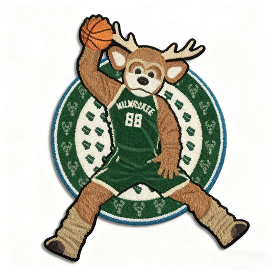 Milwaukee Bucks™ Mascot Rug