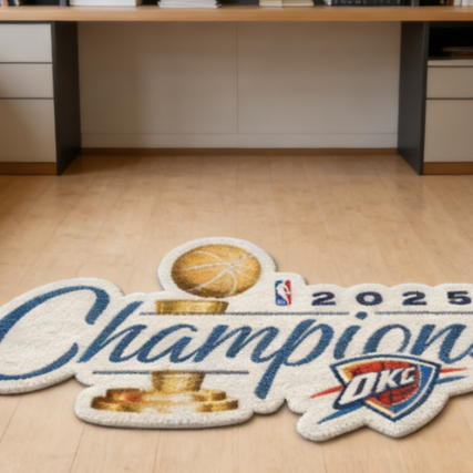 Oklahoma city Thunder™ 2025NBA Champions Rug