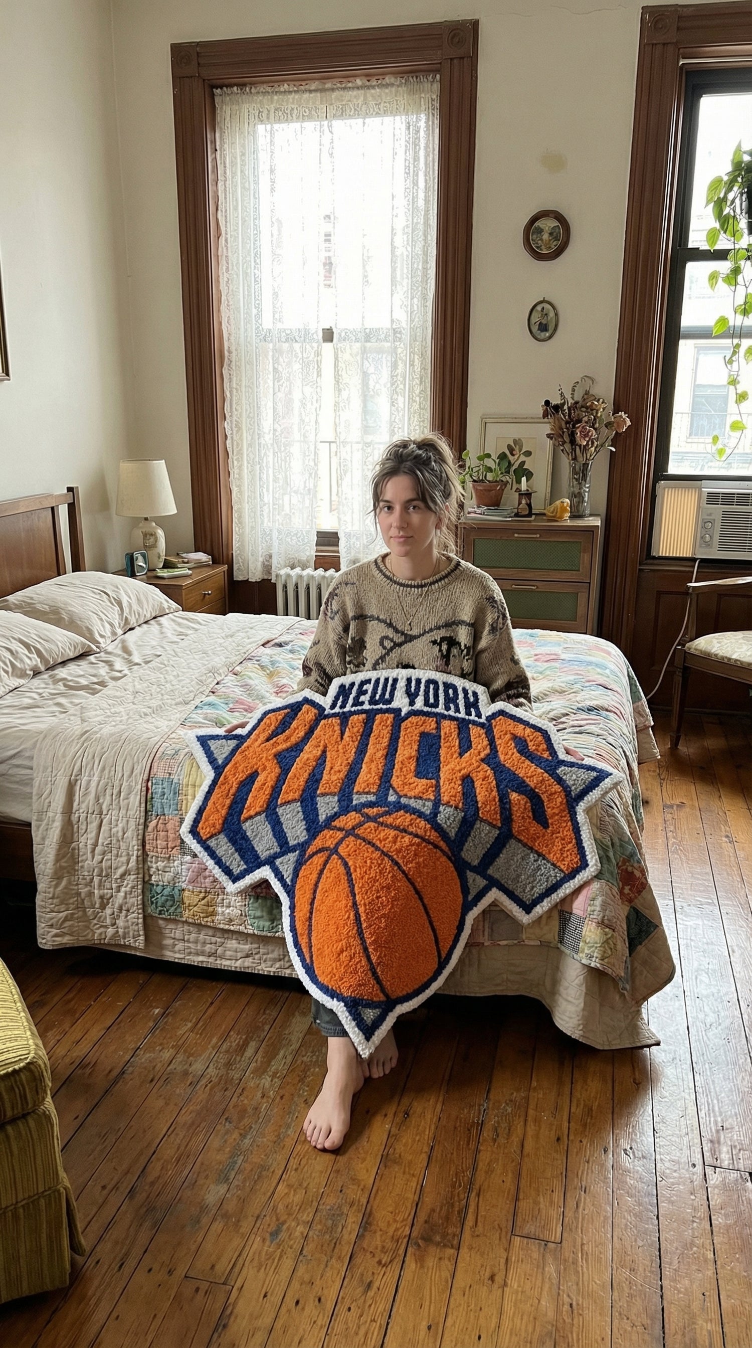 Customer sports rug photo