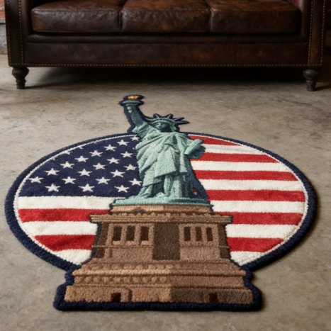 Statue of Liberty Rug