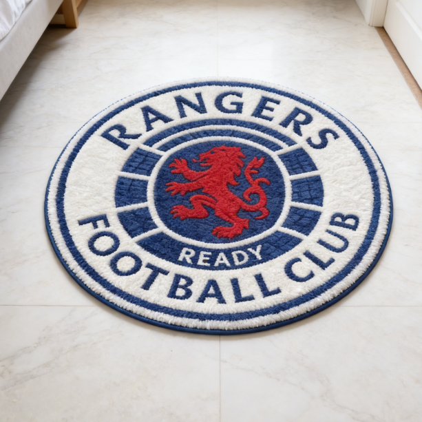 Glasgow Rangers FC LoGo Rug
