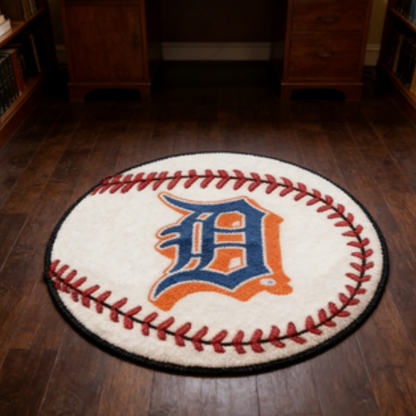 Detroit Tigers Rug