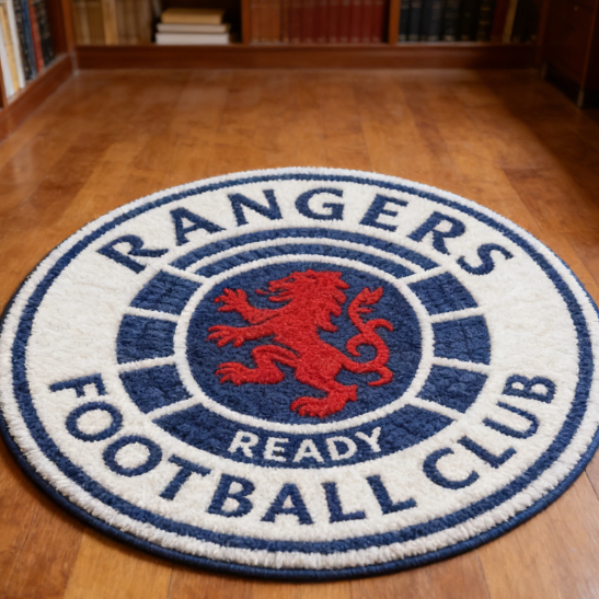 Glasgow Rangers FC LoGo Rug
