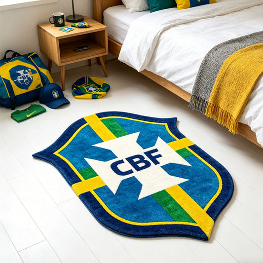 Brazil National Football Team Rug