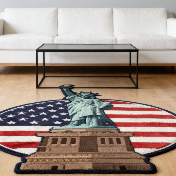 Statue of Liberty Rug