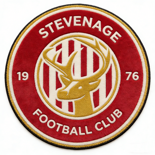 Stevenage  FC Logo Rug