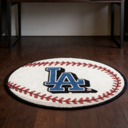 Los Angeles Dodgers Rug