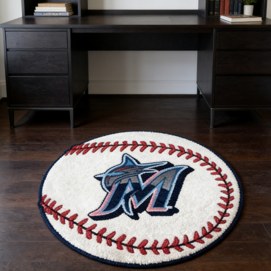 Miami Marlins Rug