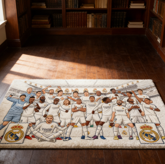 Real Madrid CF® 5 Players Rug
