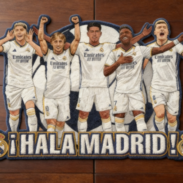 Real Madrid CF® 5 Players Rug