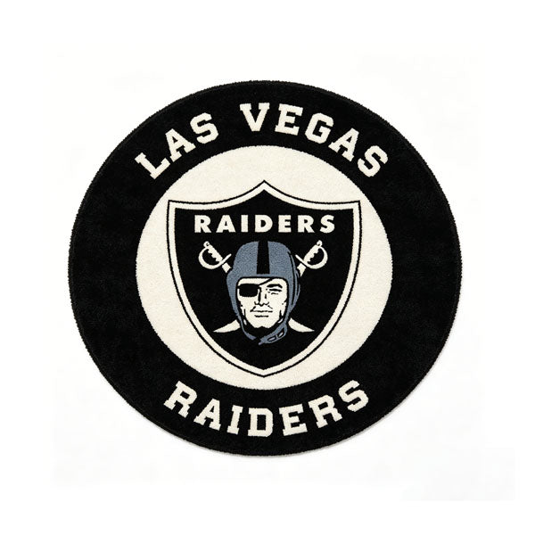 Las Vegas Raiders Logo Rug