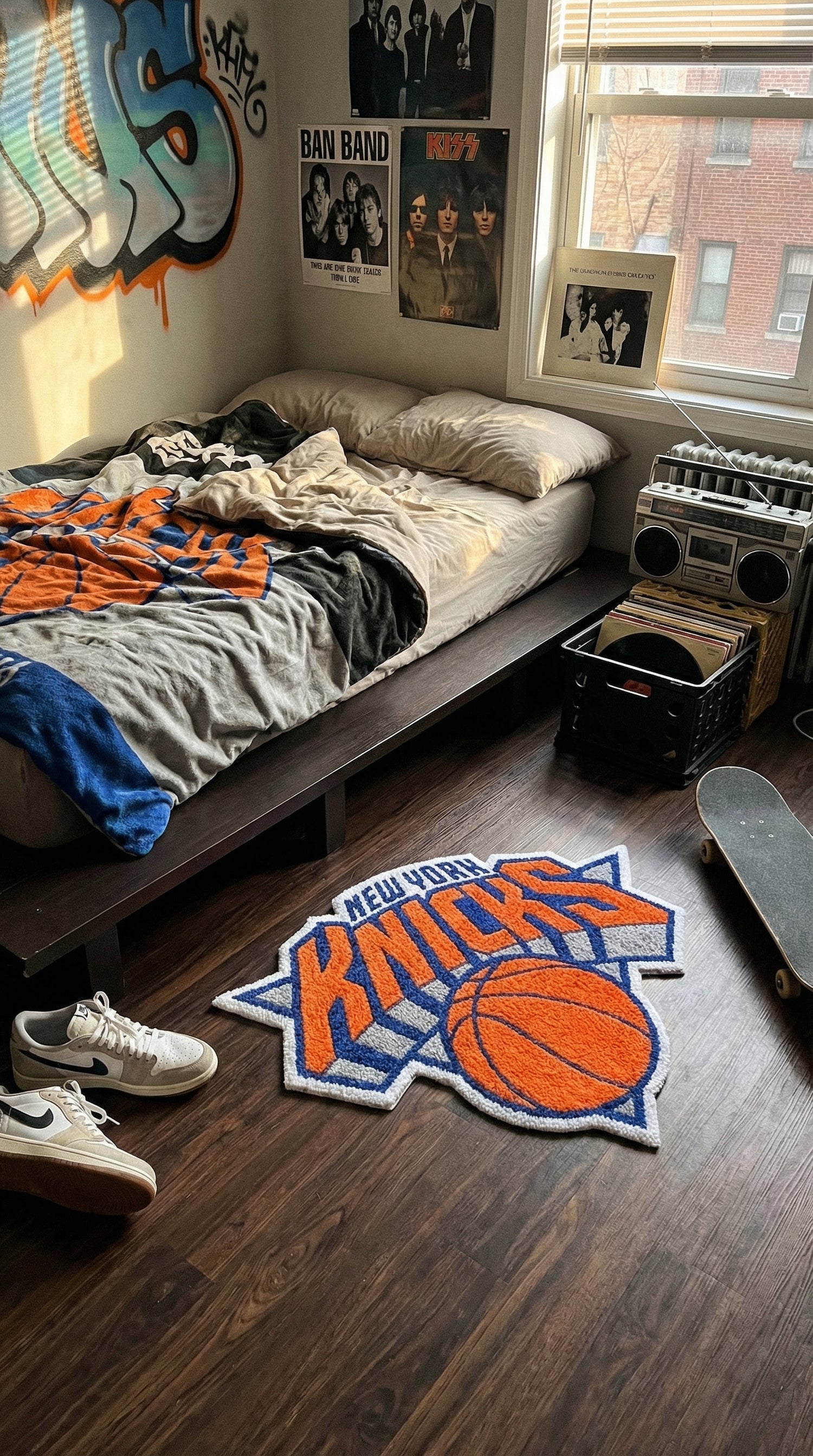 Customer sports rug photo