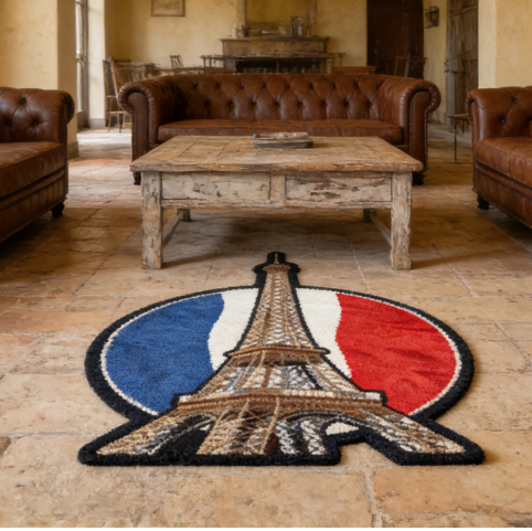 Tour Eiffel Rug