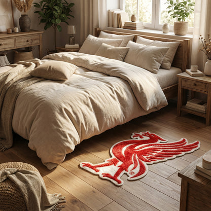 Liverpool FC® Liver Bird Logo Rug