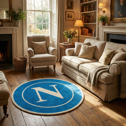 Napoli team Logo  Rug