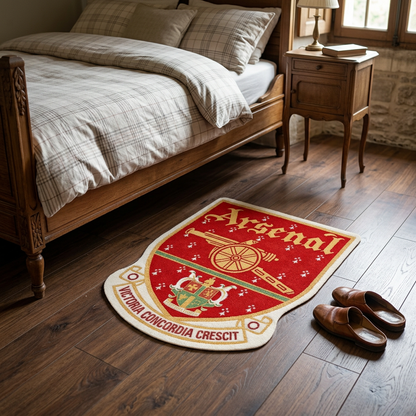 Arsenal FC® Retro Logo Rug