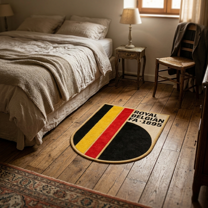 Royal Belgian FA Logo Rug