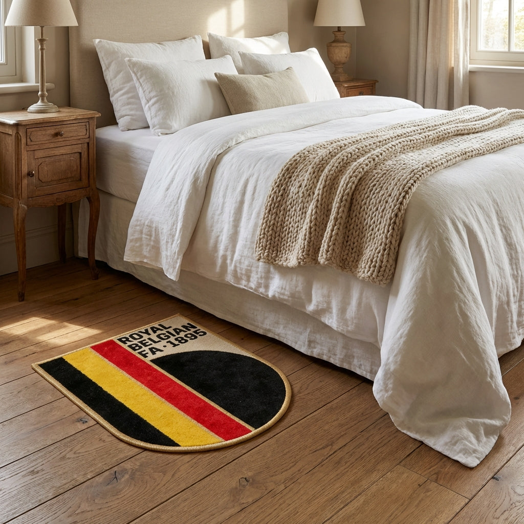 Royal Belgian FA Logo Rug