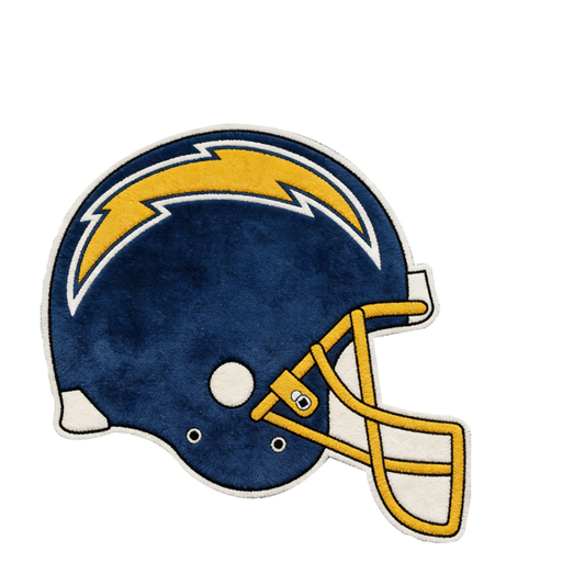 Los Angeles Chargers Helmet Rug