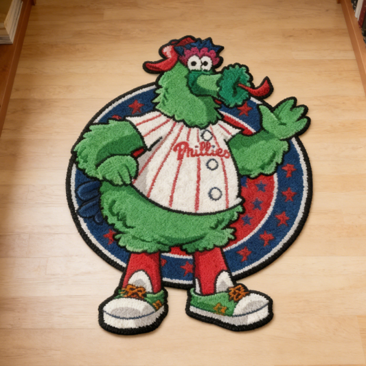 Philadelphia Phillies Mascot Rug