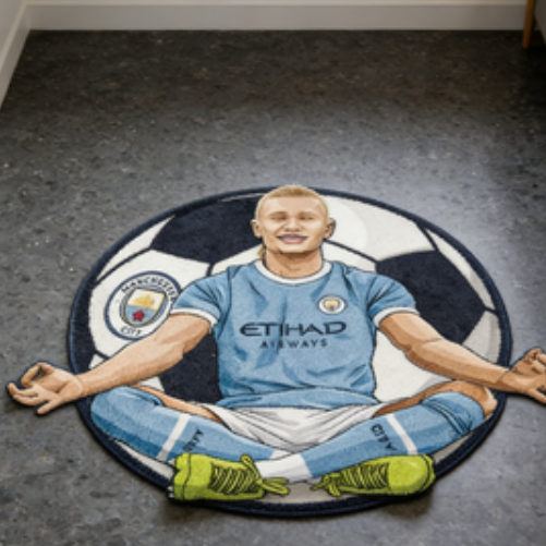 Erling Haaland Rug