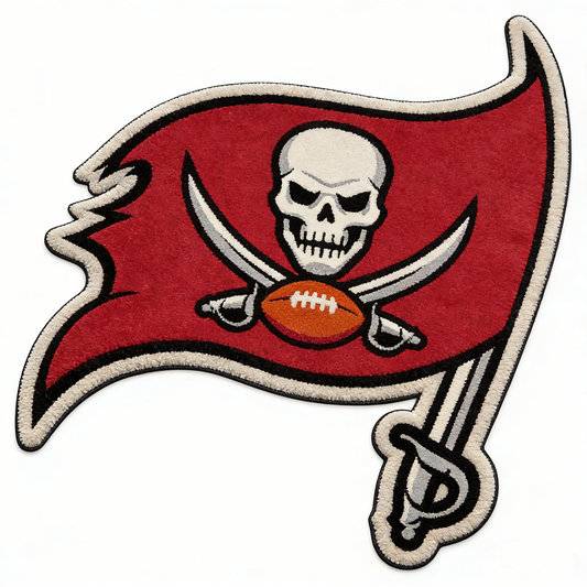 Tampa Bay Buccaneers Logo Rug