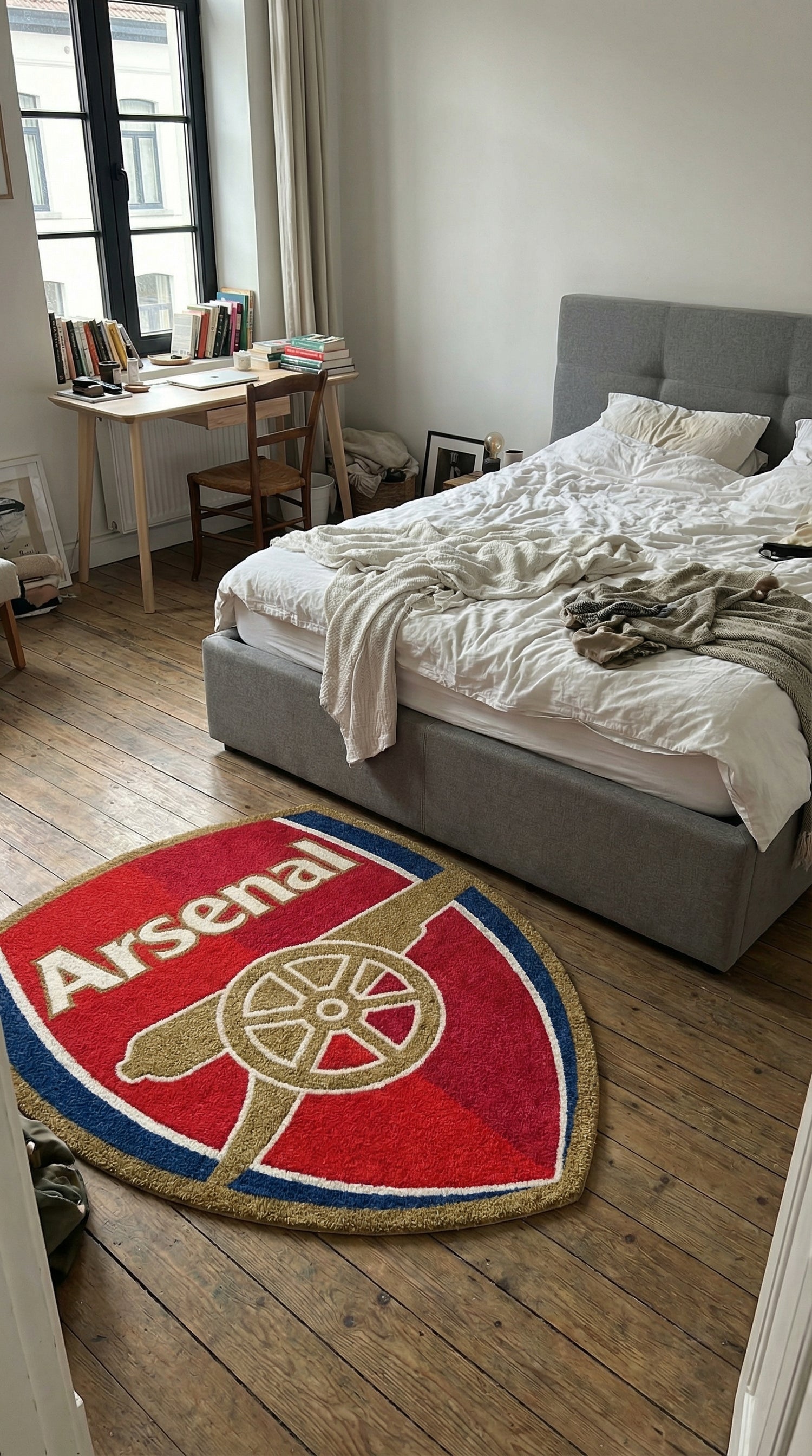 Customer sports rug photo
