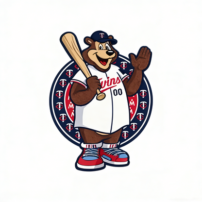Minnesota Twins Mascot Rug