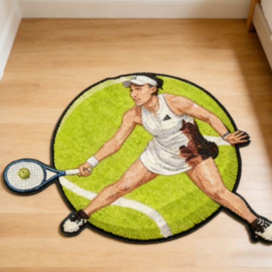 Jessica Pegula Rug