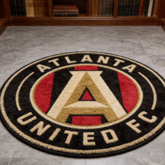 Atlanta United® Logo Rug