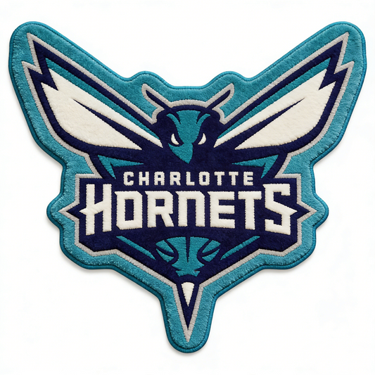 Charlotte Hornets Logo Rug