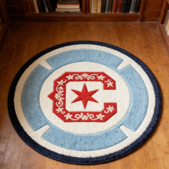 Chicago Fire® Logo Rug