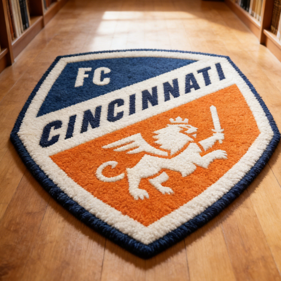 FC Cincinnati® Logo Rug